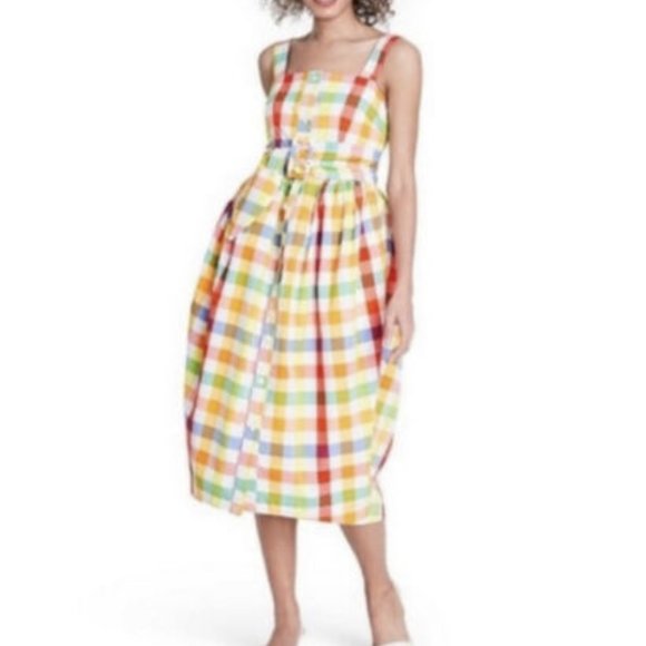 Christopher John Rogers X Target Plaid Rainbow Dress - Picture 3 of 12